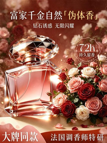 香水女士持久淡香留香白月光高級小眾少女自然清新官方正品